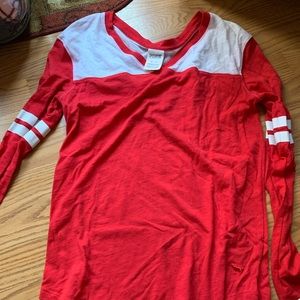 PINK long sleeve shirt size xsmall